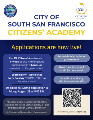 Citizens' Academy Applications Open