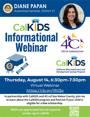 CalKIDS Informational Webinar flyer