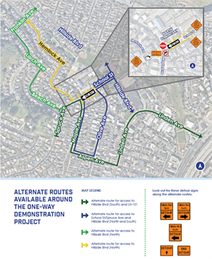 School Street project map