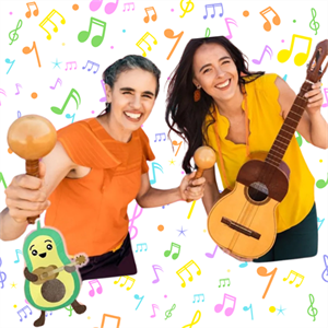 Aguacate Music Kids women with instruments