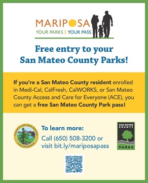 Mariposa Program free entry to SMC parks