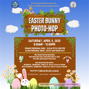 Easter Bunny Photo-Hop 2025