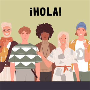 Caricatures of people saying 