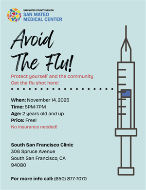 Avoid the Flu November Clinic