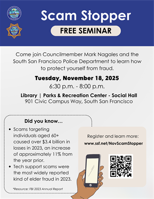 Scam Stopper Free Seminar