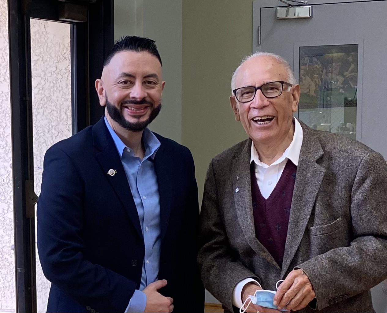 Eddie Flores and Pedro Gonzalez