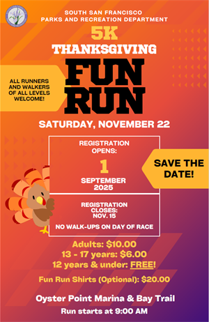 5K Thanksgiving Fun Run