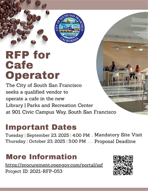 RFP Cafe Concessions for LPR