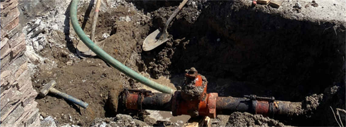 Cal Water main break