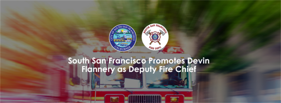 Fire truck driving through a street