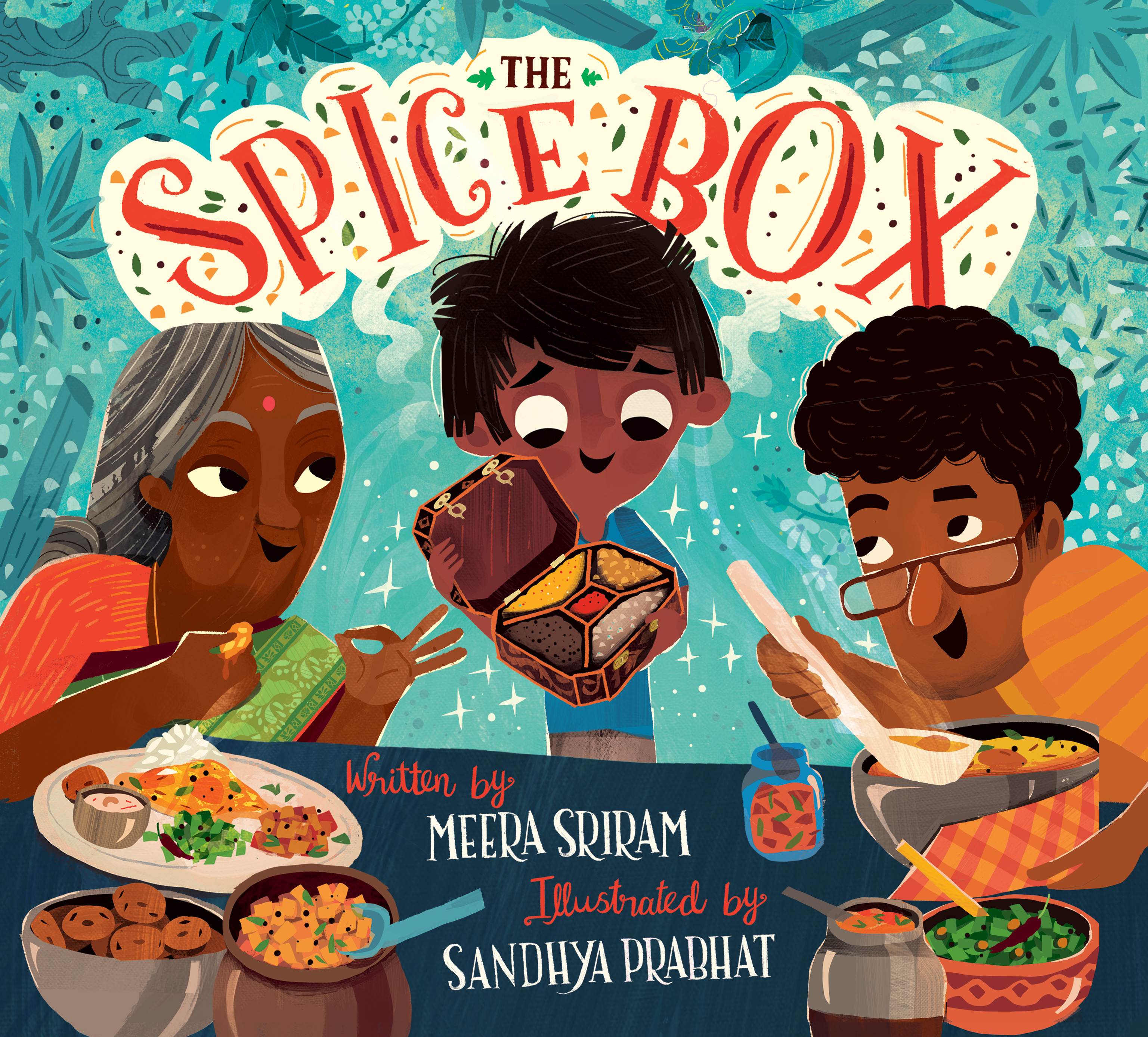 Book Cover of the children's book Spice Box by Meera Sriram.jpeg