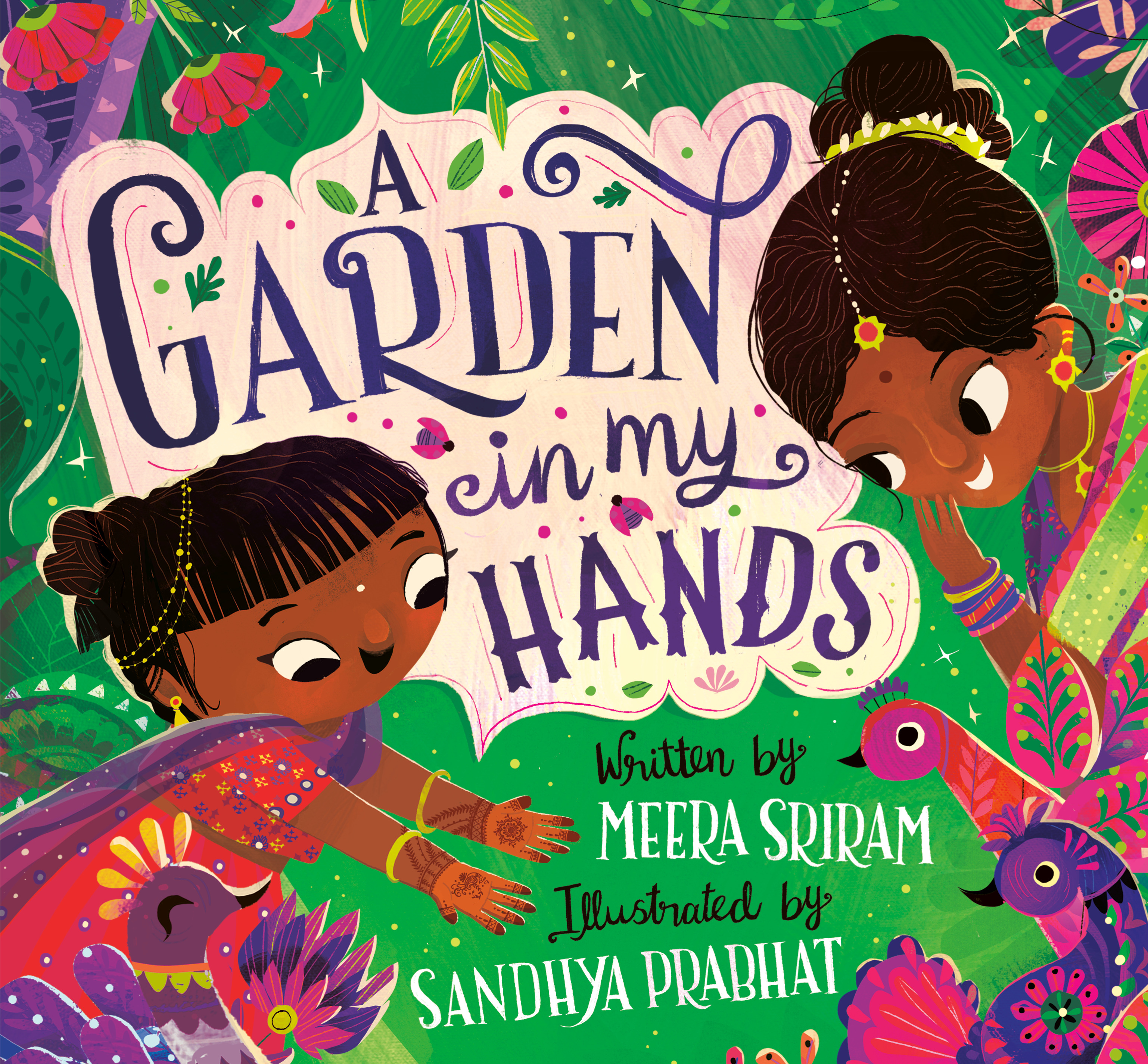 Book Cover of A Garden in My Hands by Meera Sriram