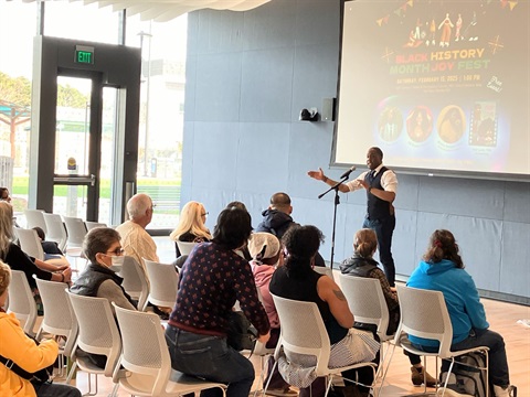 J.R. Rice performing