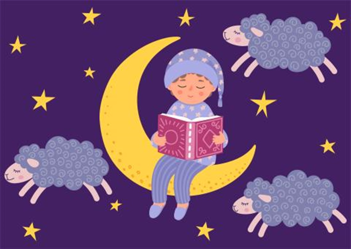 PJ-Storytime-Boy-in-PJs-on-crescent-moon.jpg