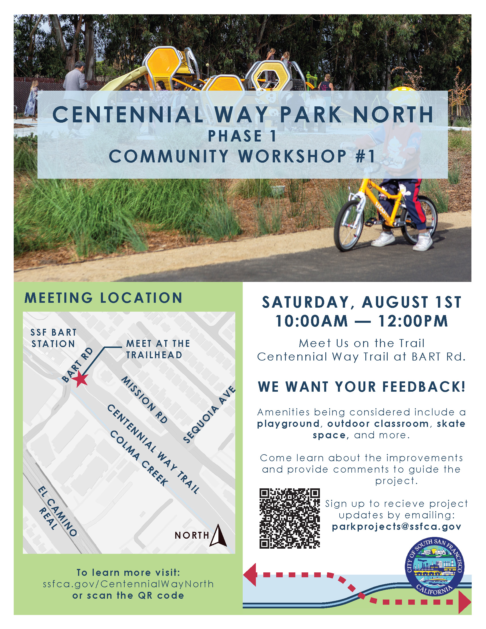 Centennial Way Park North Community Workshop #1