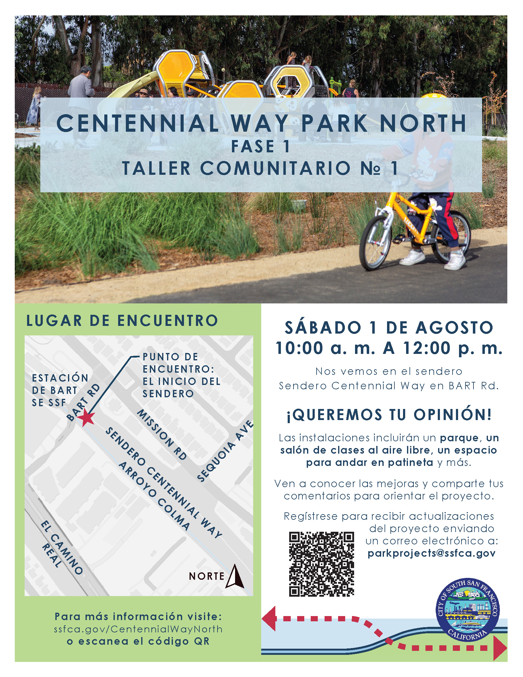 Centennial Way Park North Taller Comunitario Numero 1