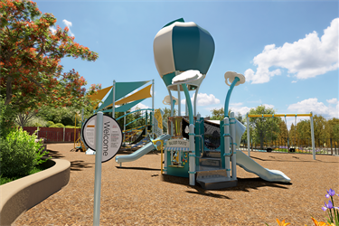 Dundee Park rendering Balloon Younger Playground