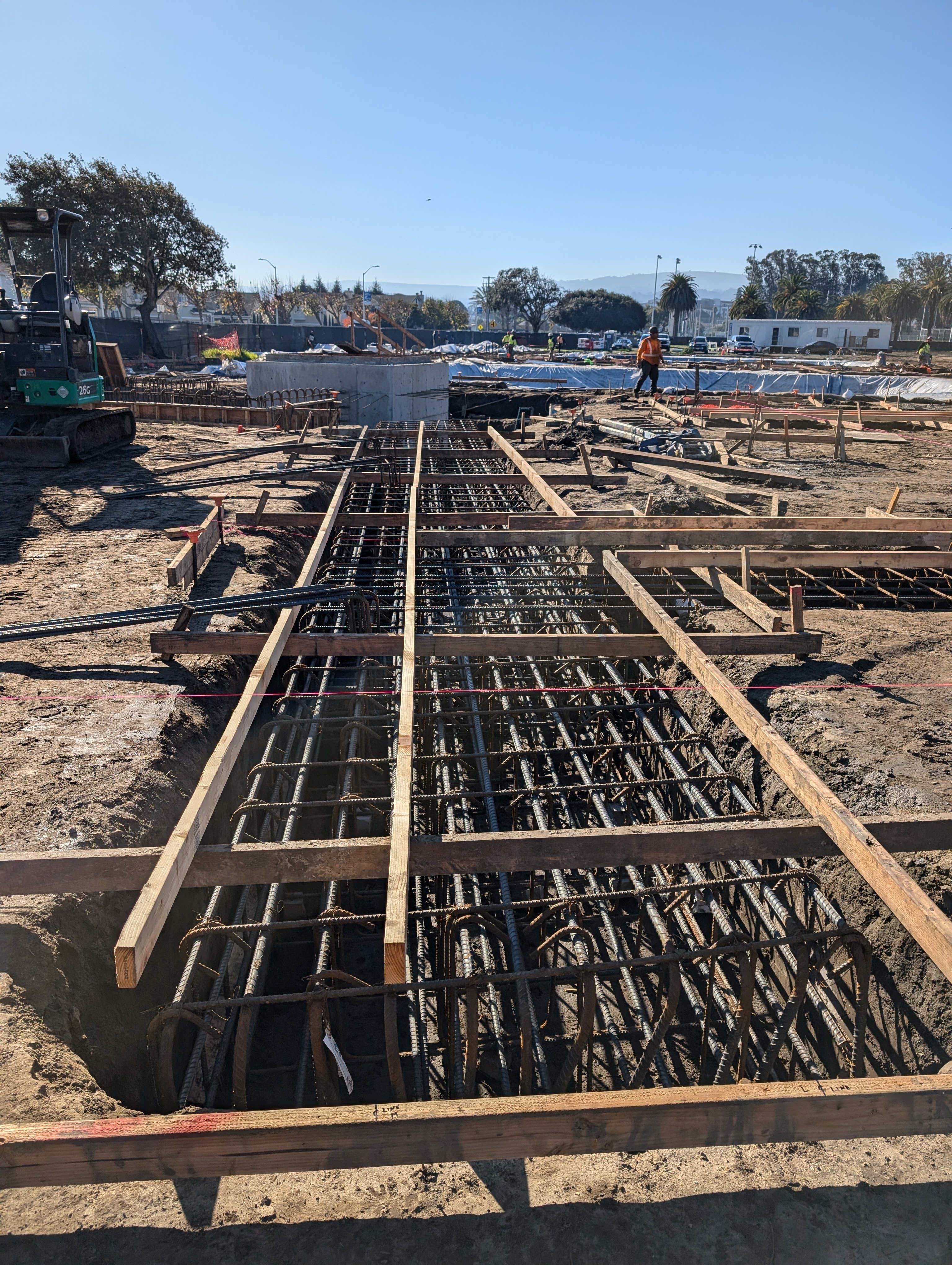 Aquatic Center Construction December 2024