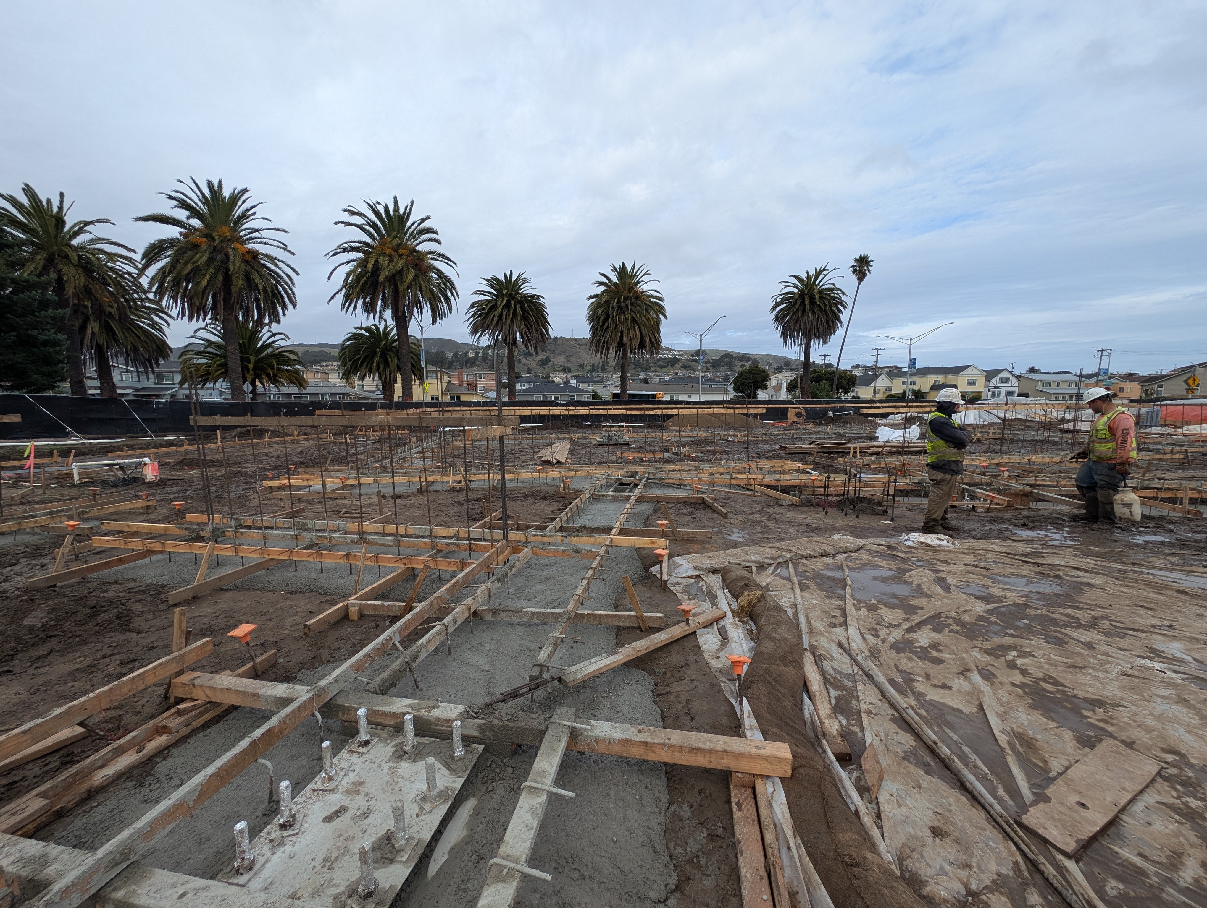 Aquatic Center Construction December 2024