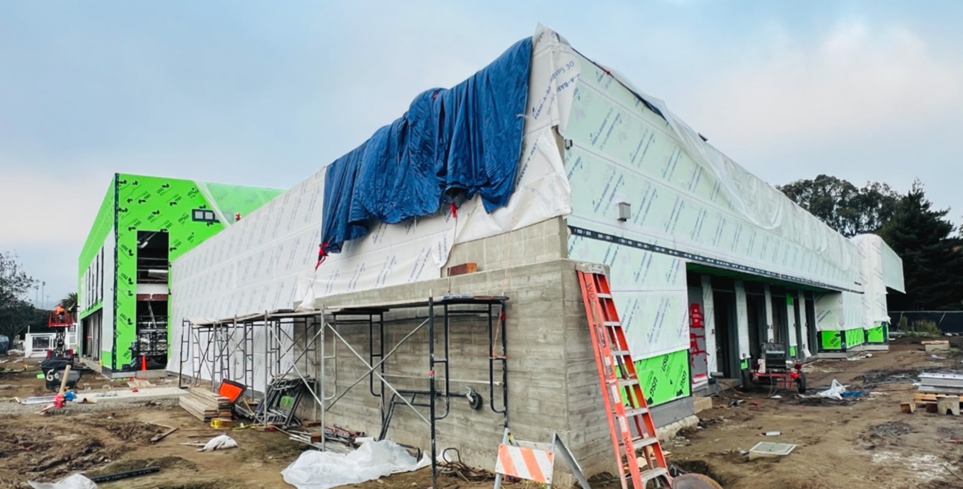 building envelope sheathing construction