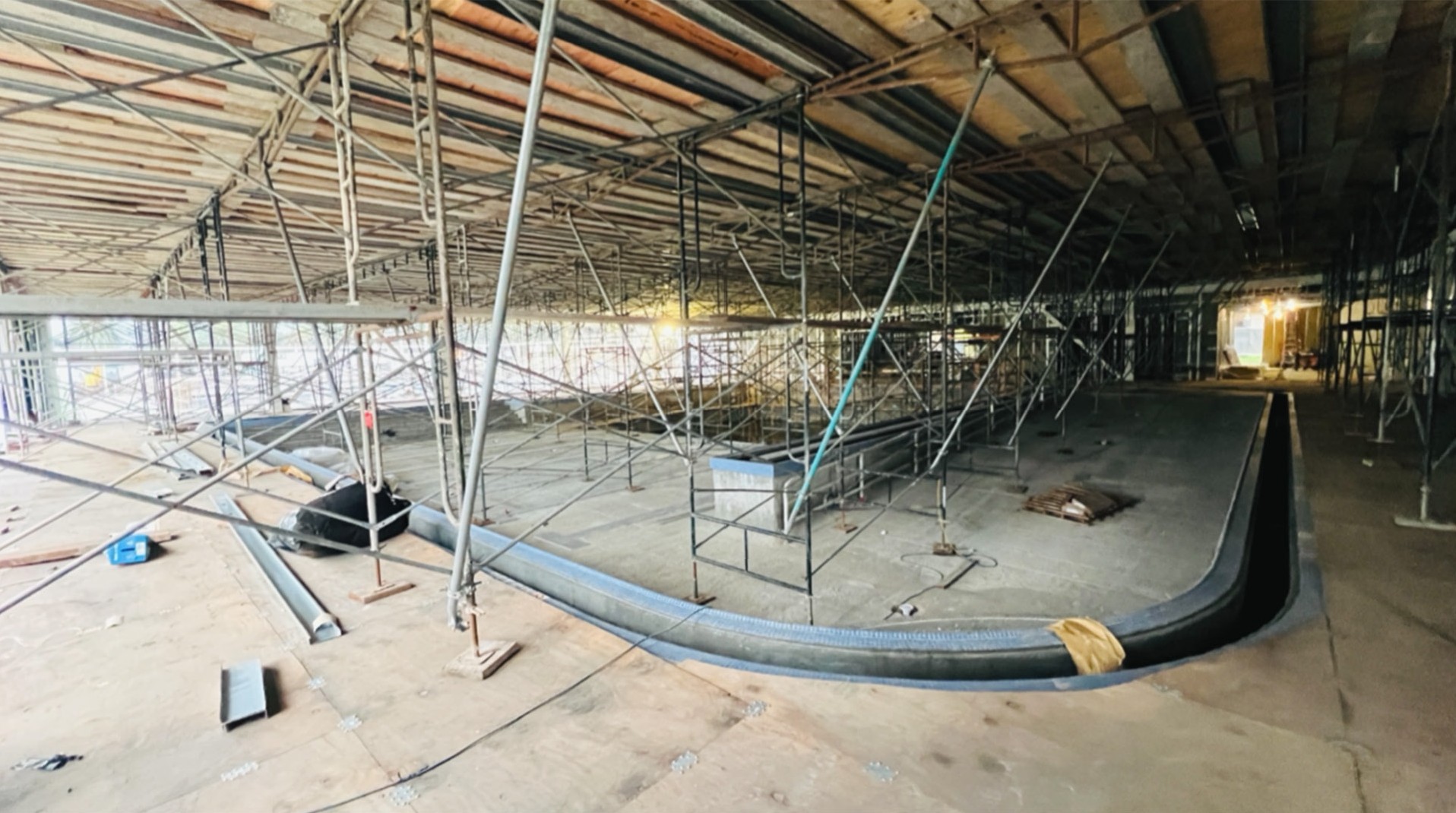 scaffolding construction