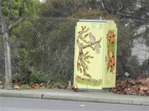 Squirrel in the Tree/Ladybugs at Work