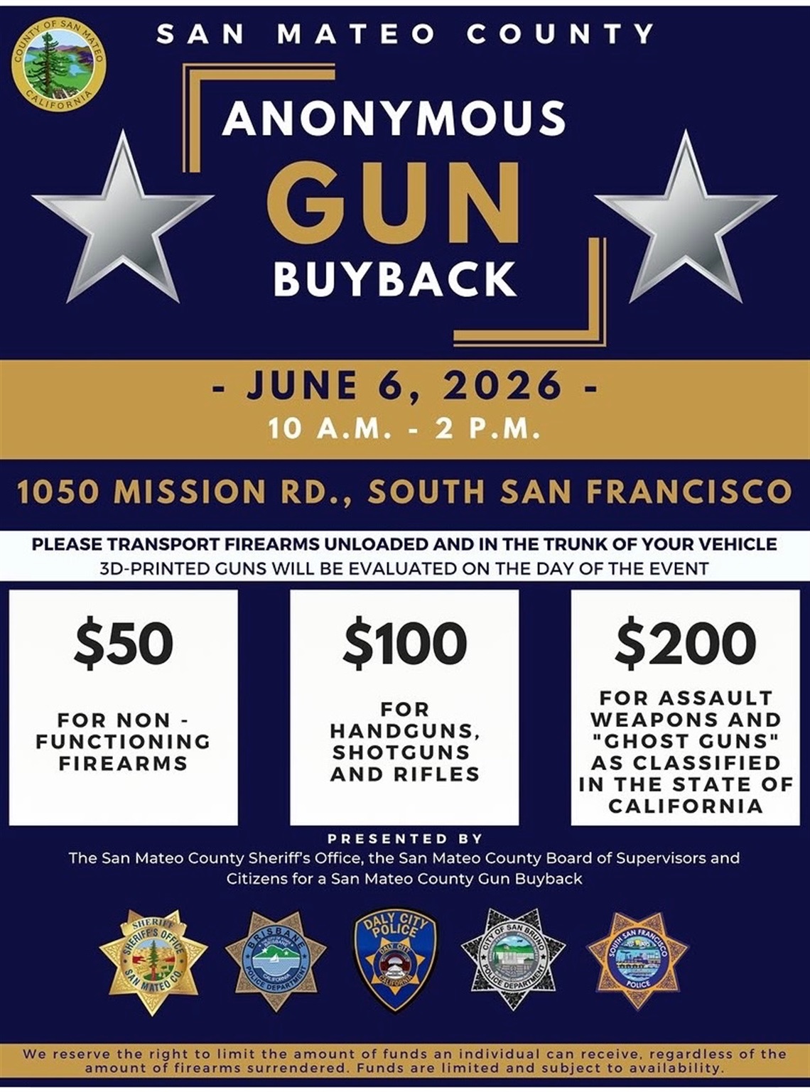 Anonymous Gun Buyback
