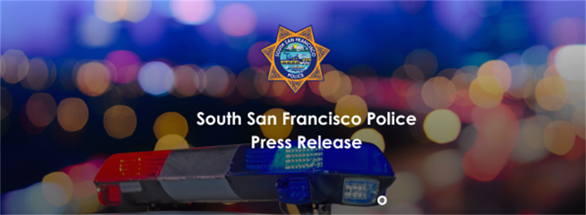 Police siren lights in the back