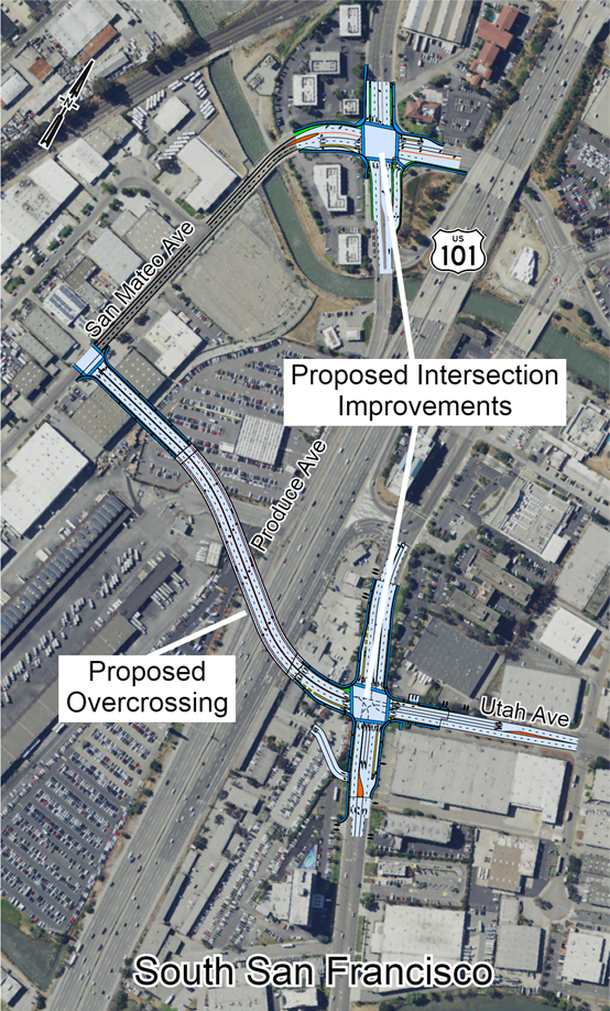 SSF proposed crossing map