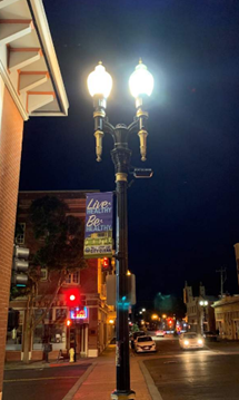 Downtown Streetlight Photos
