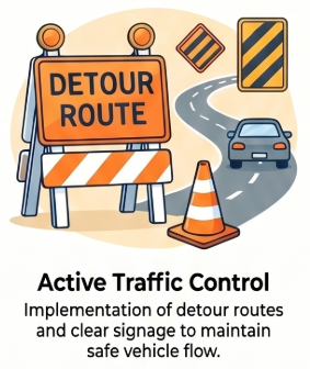This photo reflects Active Traffic Control