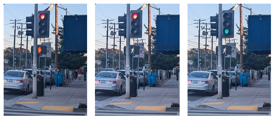Pedestrian Head Start Sequence