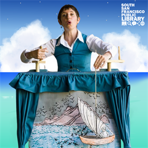 puppet show set in the sea