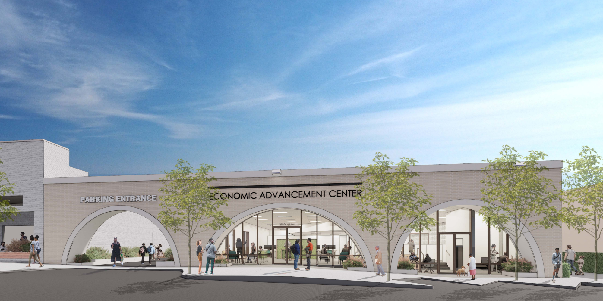 Economic Advancement Center Rendering