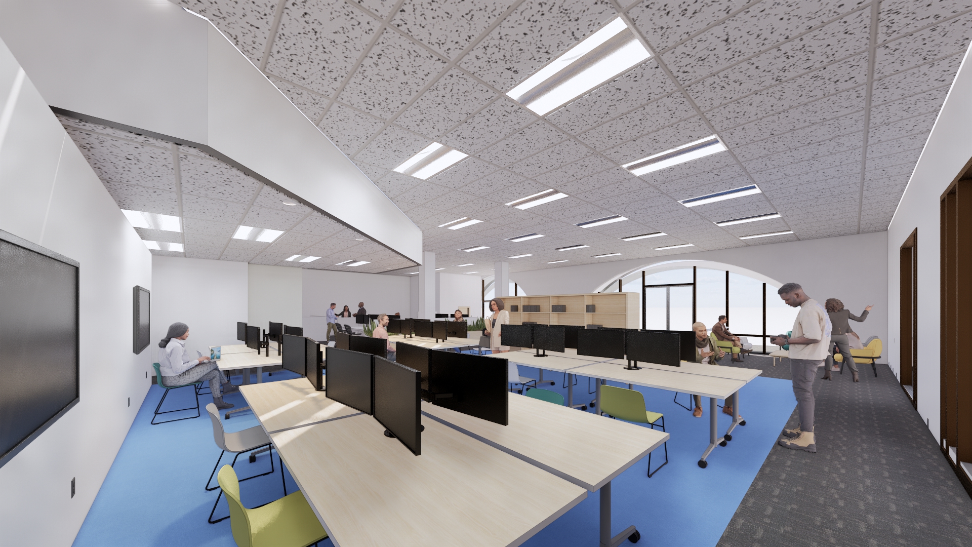 Economic Advancement Center Rendering