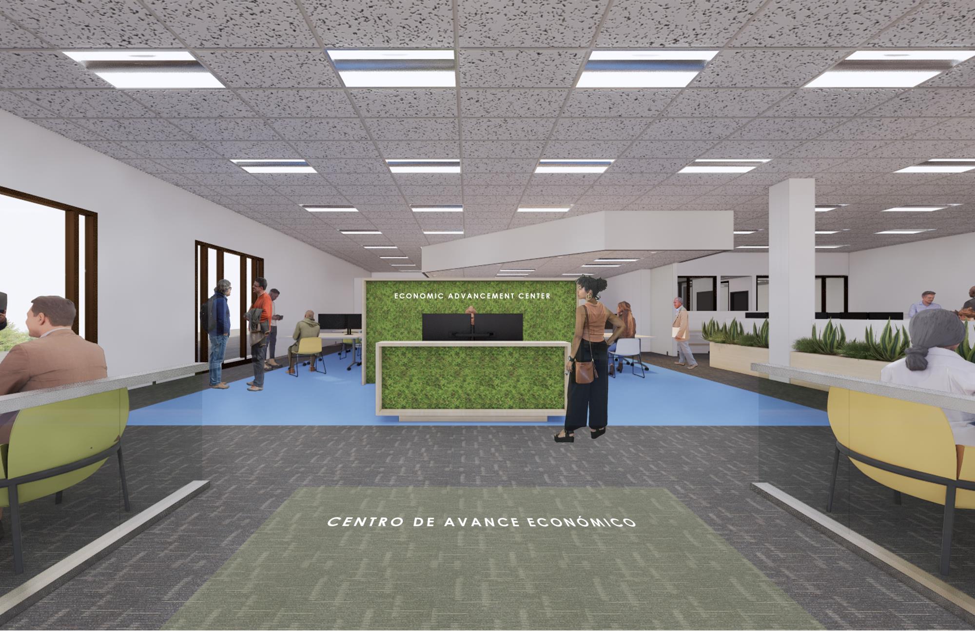 Economic Advancement Center Rendering