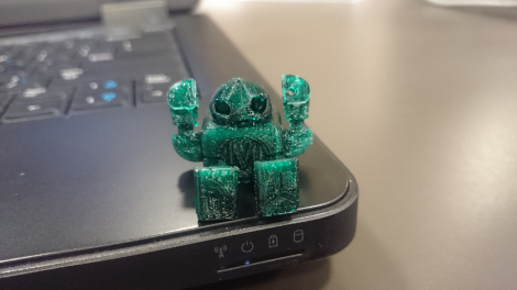 3D printed robot