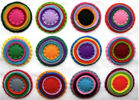 Adult Craft Circle Pin