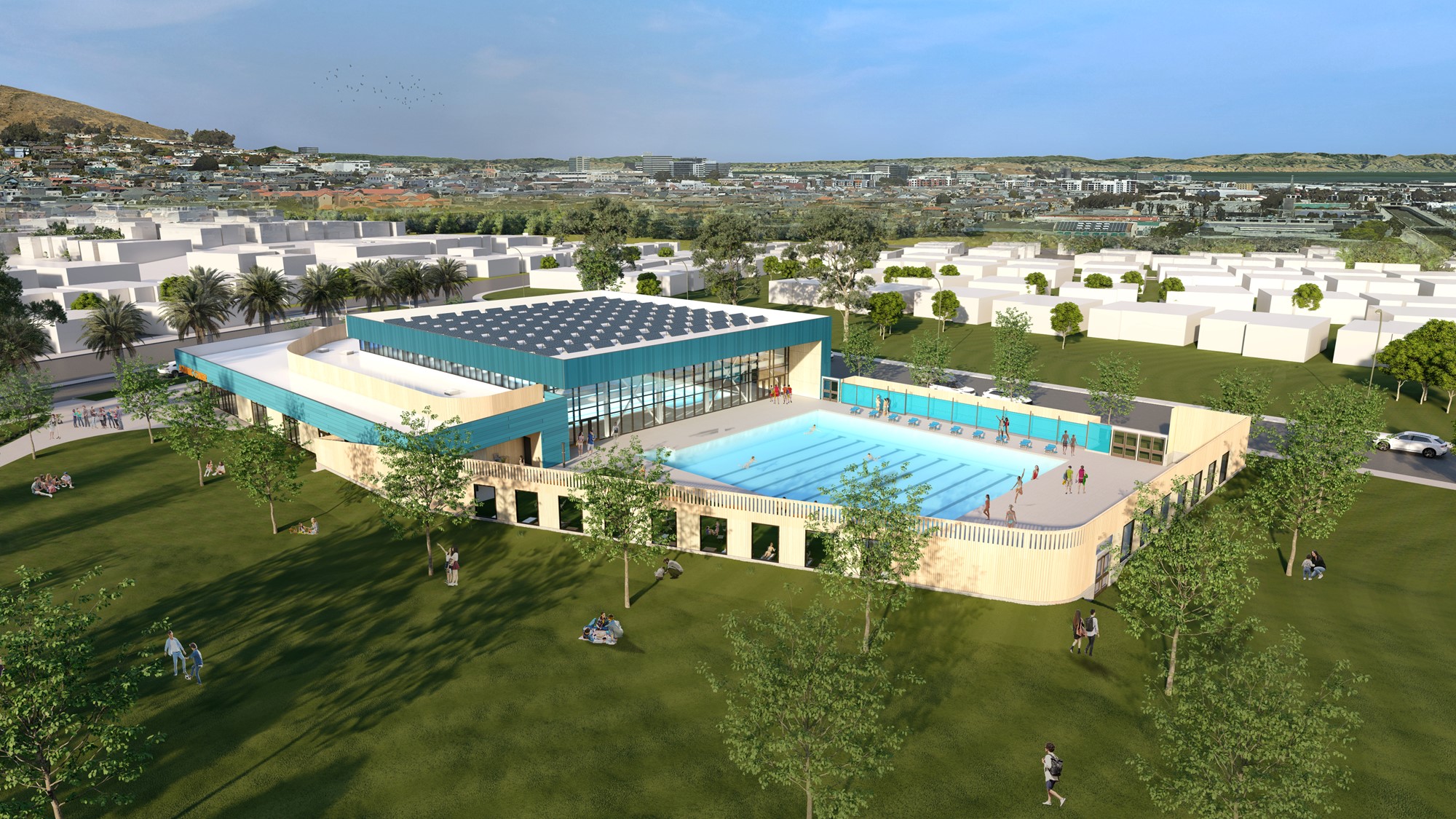 Pool Design - Aerial