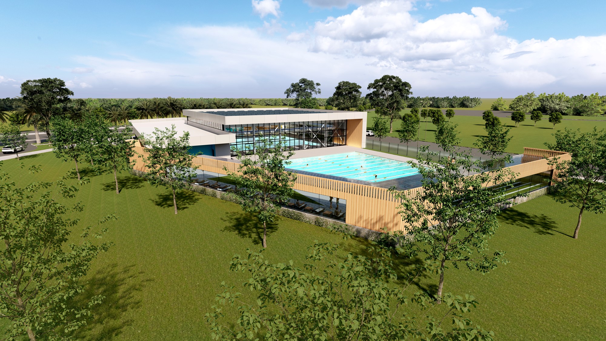 Pool Concept - Aerial