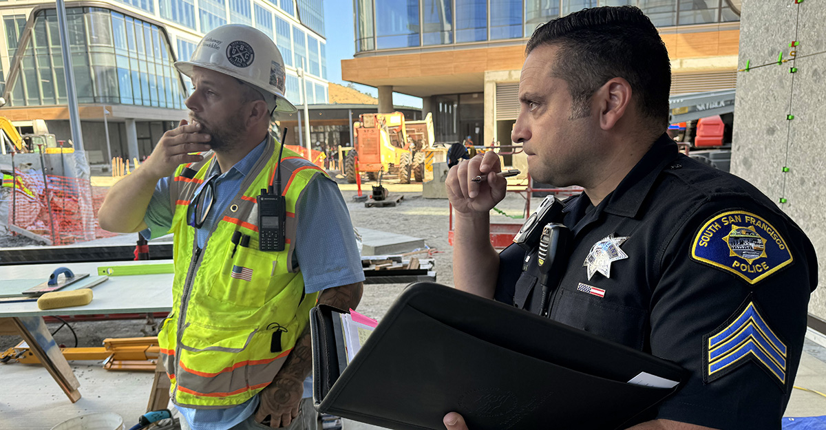 Inspection from Planning Sergeant