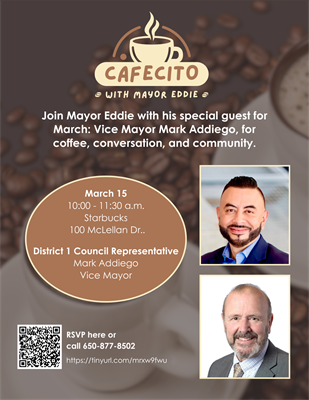 Mayor Eddie Flores and Vice Mayor Mark Addiego